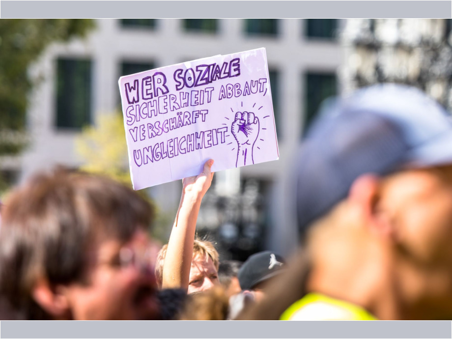 Für eine gerechte Verteilung