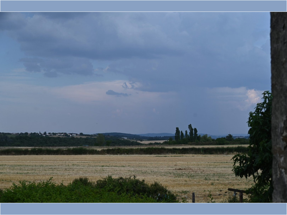 Vor dem Gewitter