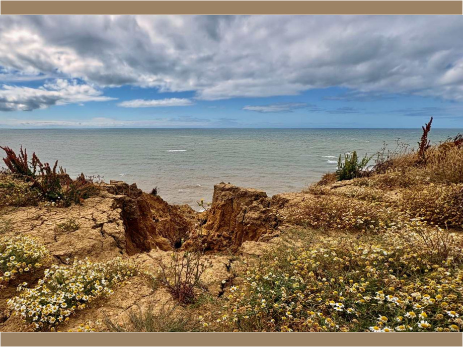 Abgebrochen. Isle Of Wight. Auch hier macht die Hitze keinen Halt