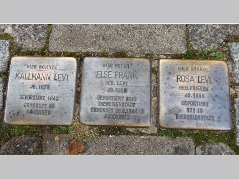 Stolpersteine